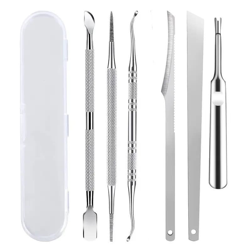 Stainless Steel Nail Care Kit Foot Repair Tool Dead Skin Removal Set Professional Manicure And Pedicure Tools from China