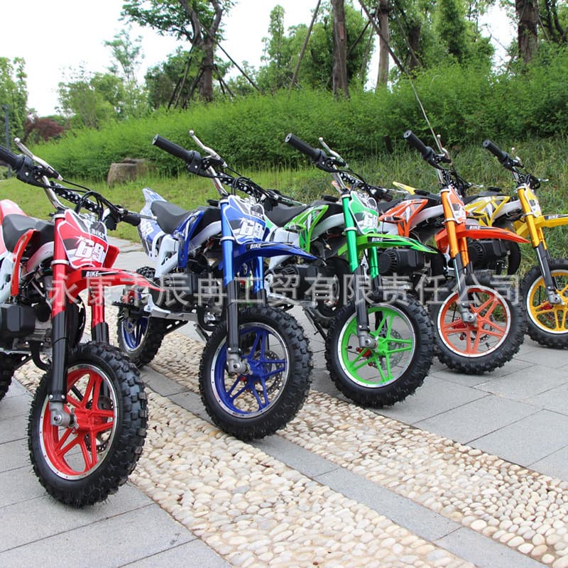 Factory Direct Supply New 69 Pull Start Mini Off-Road Vehicle 49cc All-Terrain Sand Cart Adult Children Mountain Bike Wholesale