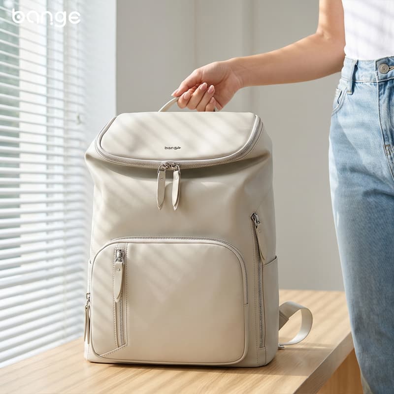BANGE New Large Capacity Women's Backpack Versatile Commuter Laptop Bag Travel Backpack for College Students