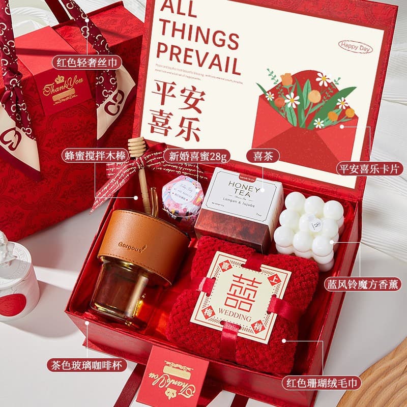 Companion gift box for female bridesmaids, practical gifts, niche high-end casual gifts, wedding gifts, return gifts for guests, sister groups