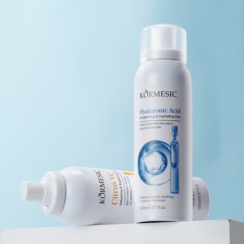 KORMESIC Cross-border All-English Version After-Sun Repair Aloe Hydrating Moisturizing Spray Facial Care
