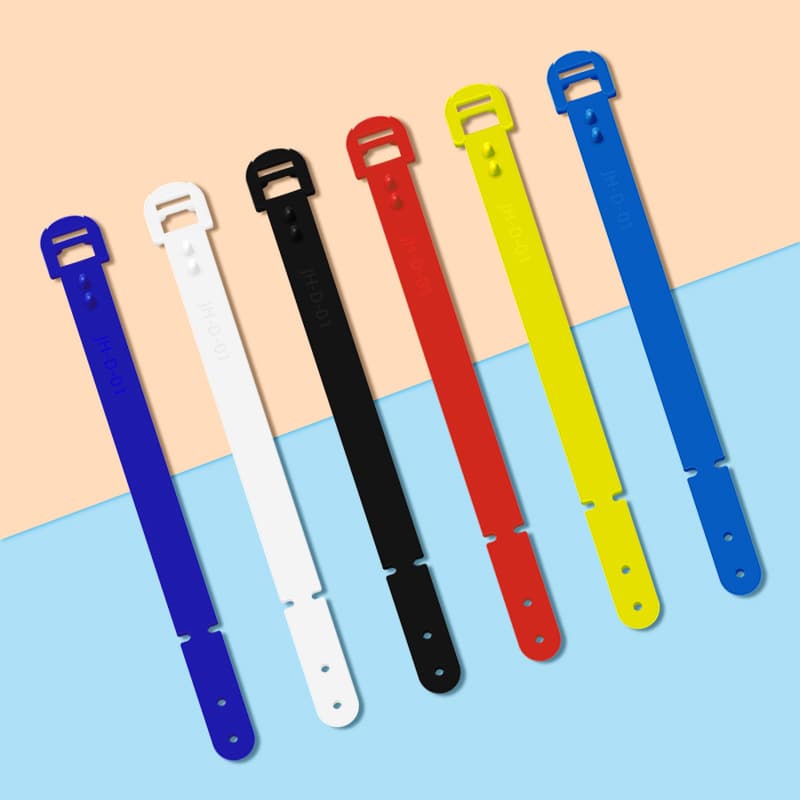 In Stock Wholesale, Colored Luggage Tag Strap, Plastic Hanging Strap, Plastic Luggage Tag Lanyard, PVC Strap, Gift Strap