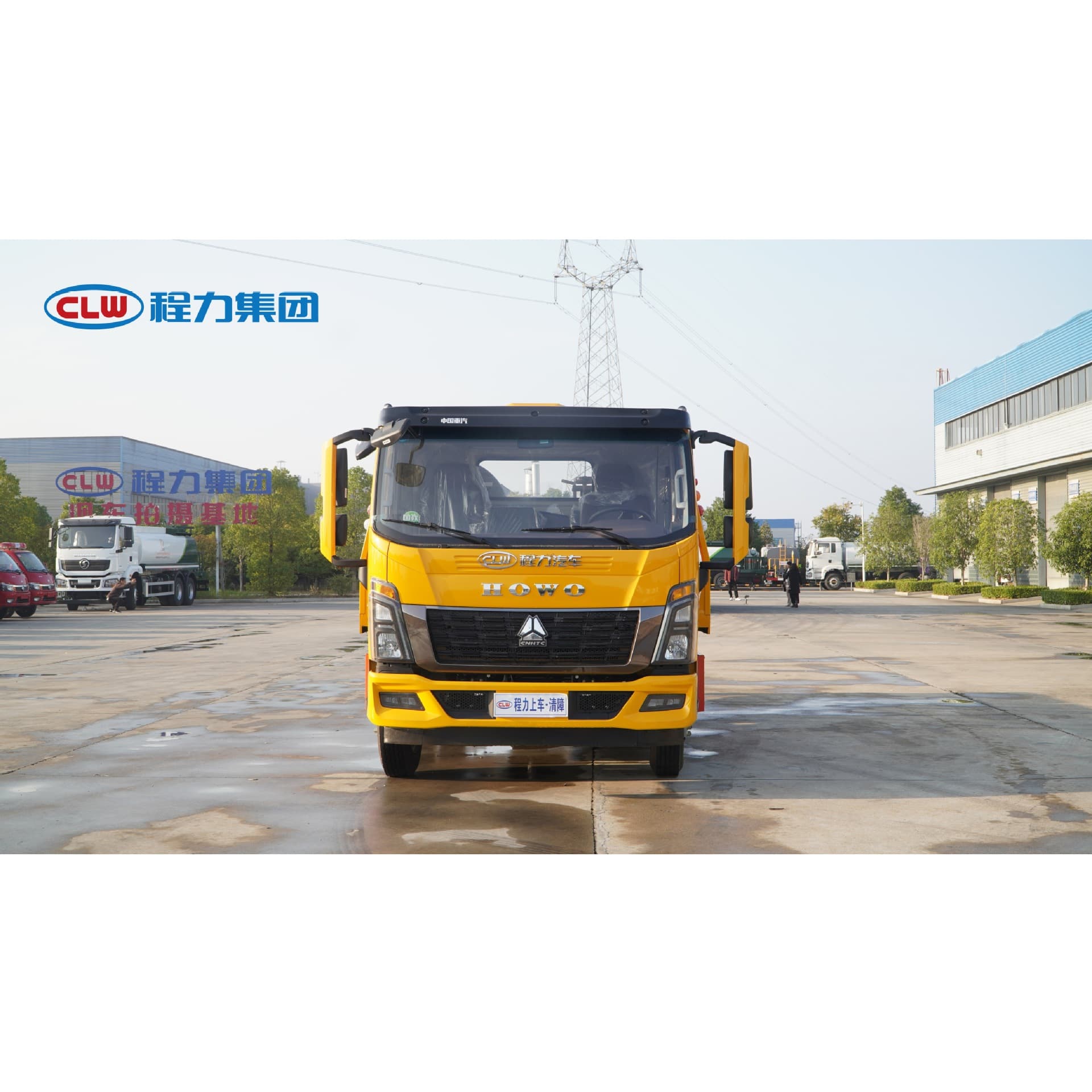 Road Clearance Vehicle Manufacturer, Sinotruk One-plus-two Highway Accident Rescue and Road Clearance Towing