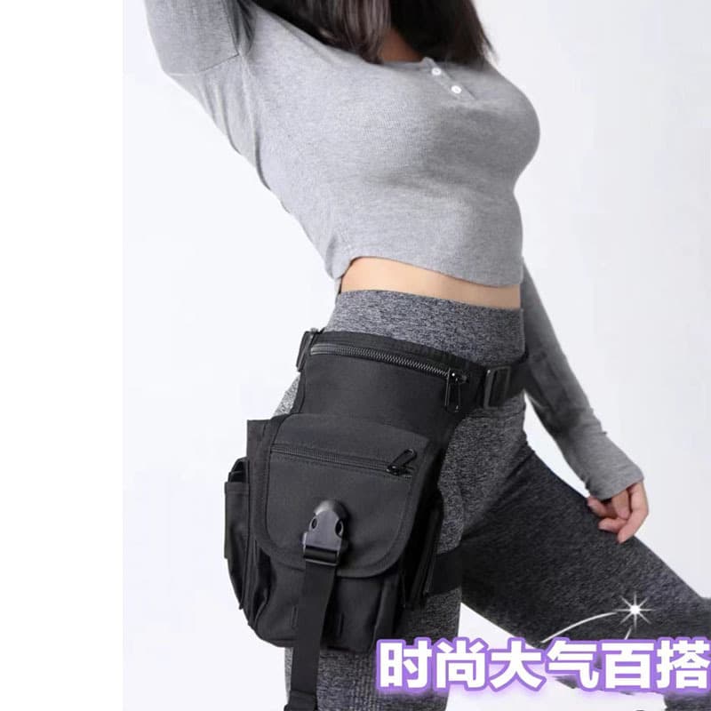 Cycling Outdoor Gear Bag Lure Fishing Leg Pack Tactical Storage Security Expedition Rescue Waist Pack Multi-Layer Equipment Bag