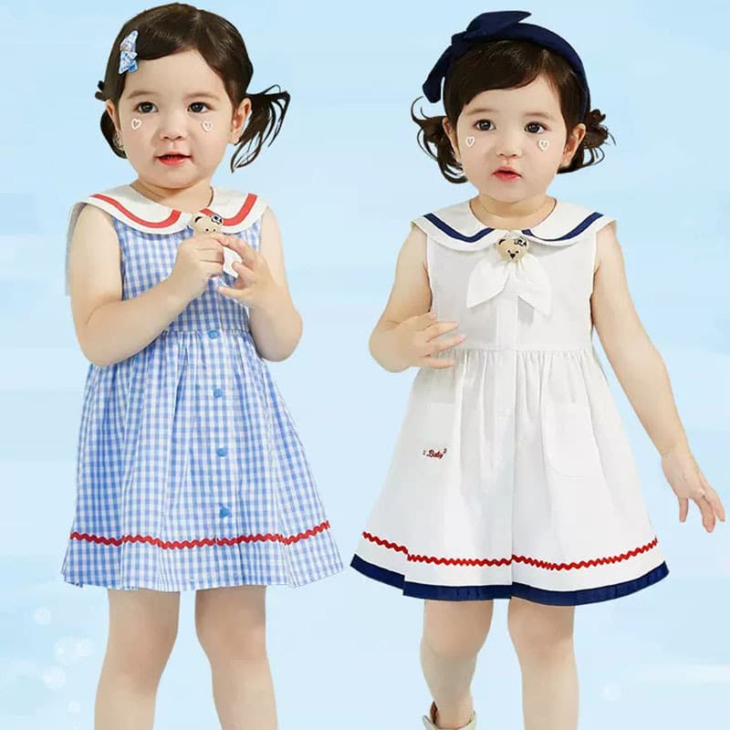 Girls dress summer new Korean style children's princess dress girls fashionable children baby summer
