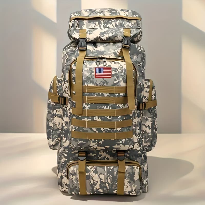 2025 New Cross-border Drop Shipping 1 High-Quality Outdoor Backpack (for Camping and Hiking)