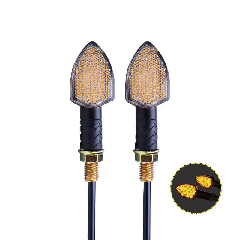Motorcycle 60LED Signal Light Electric Vehicle LED Turn Signal Peach 60LED New Model Patent Infringement Will Be Prosecuted