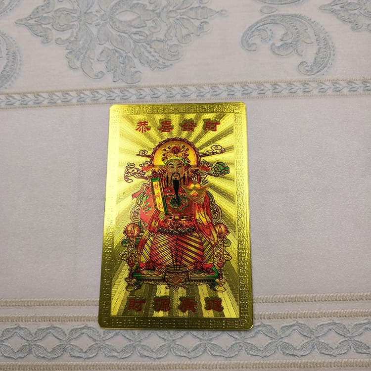 Factory Wholesale Scenic Area Color Card Gold Card Crafts Tourist Souvenirs