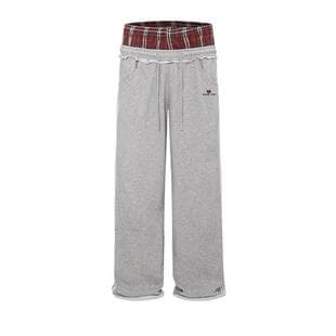 Q 18203 Retro Stripe Embroidered Pants