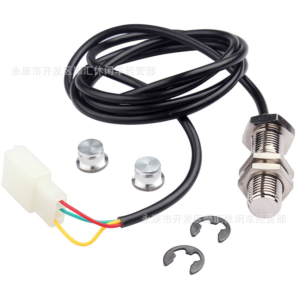 Off-road motorcycle ATV four-wheeled beach buggy cable magnet digital odometer speedometer tachometer sensor wire