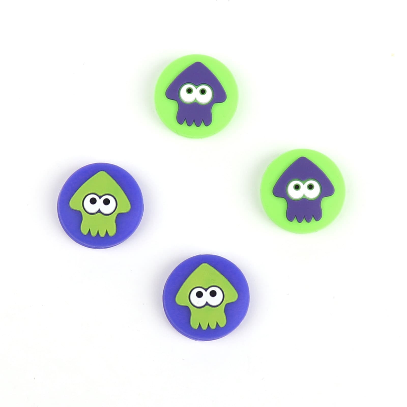 P4/P5 Thumb Grips Splatoon Octopus Theme Button Caps Xbox Universal Game Controller Button Protection Cap Accessories
