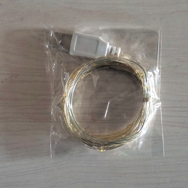 USB LED String Lights, Decorative Fairy Lights for Christmas Tree, LED Gift Flowers, Factory Wholesale Light Strips