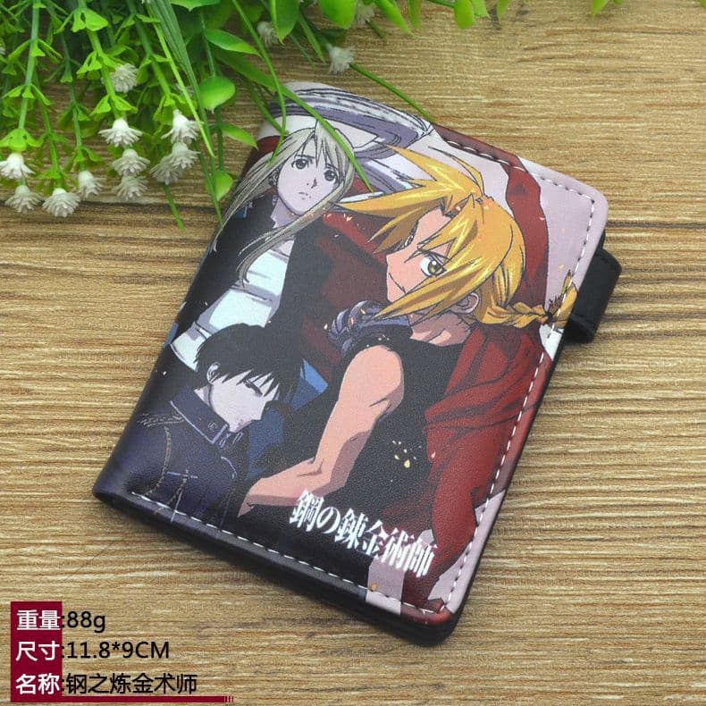 Collection*Fullmetal Alchemist Anime Movie Game Peripheral Wholesale Manufacturer Supply Student Wallet Gift