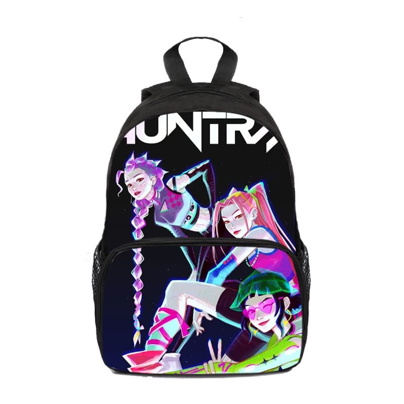 K-POP witch hunter group front bag school bag children's casual cute storage backpack large capacity burden-reducing backpack batch