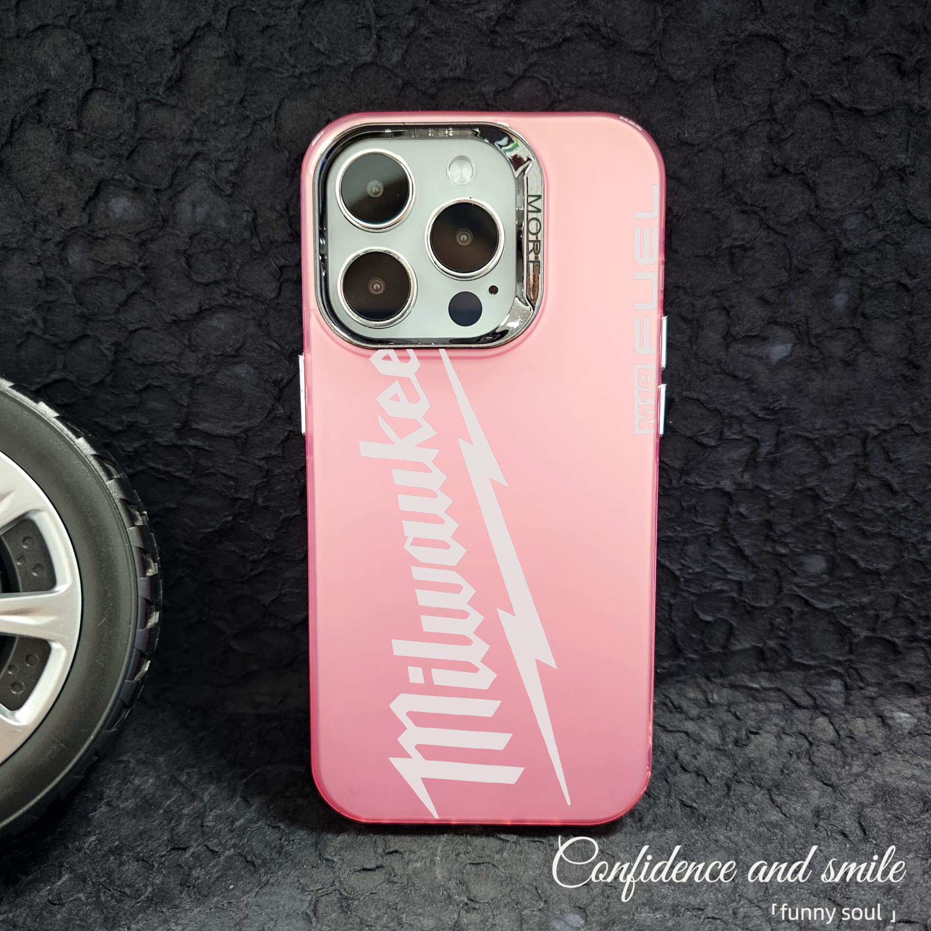 Electroplated IMD Phone Case for iPhone 17 Pro Max, Apple 16 15 Plus 14 13 12 11, Cross-Border Trendy Brand