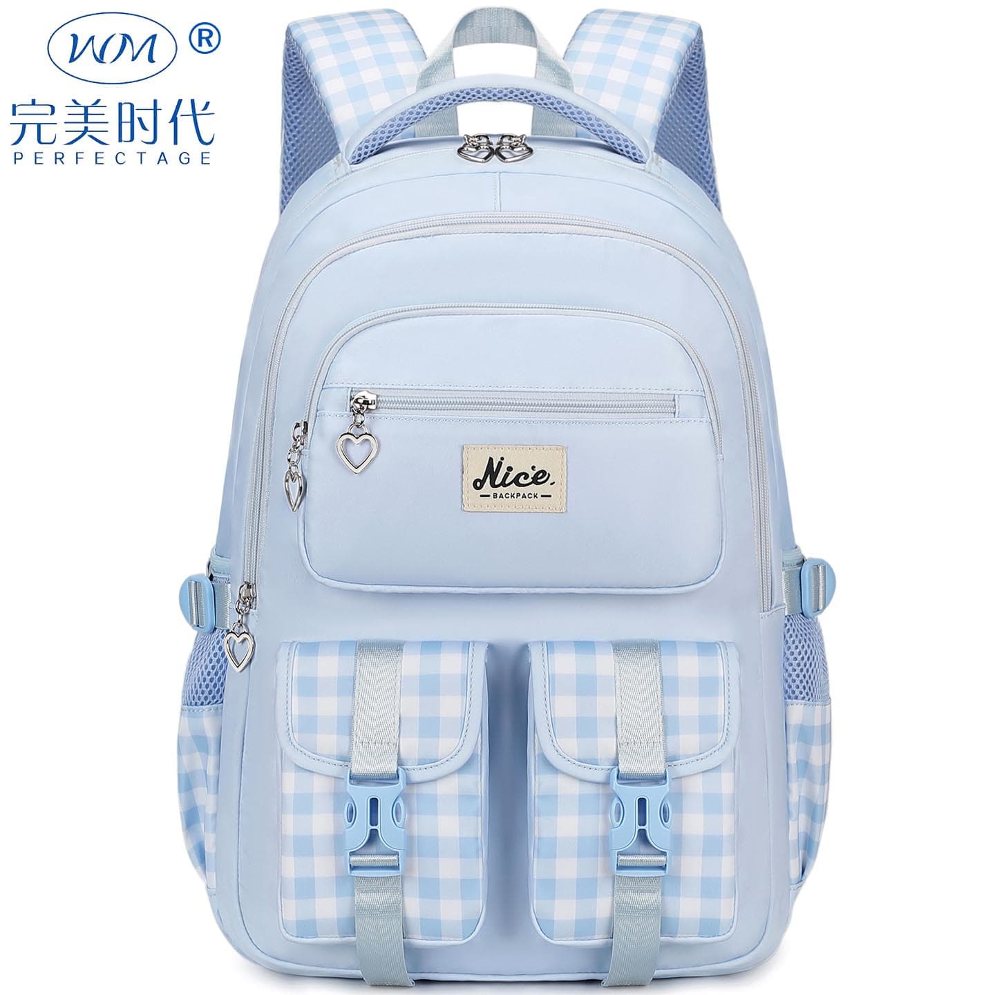 New primary school students' schoolbags for grades 1-6, lightweight spine-protecting girls' backpacks, large-capacity waterproof junior high school students' schoolbags