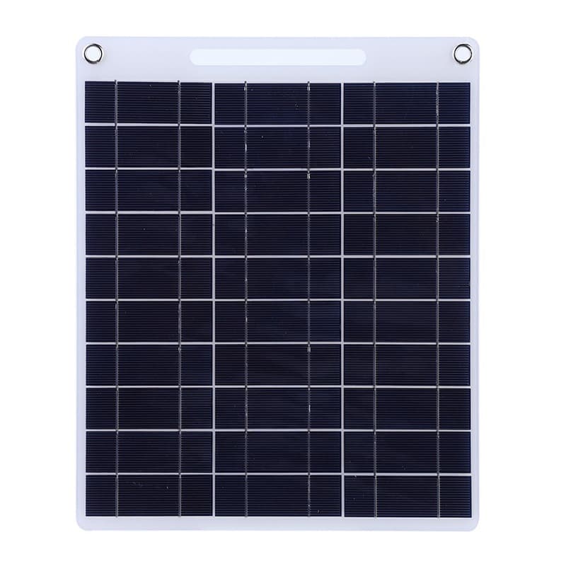 13W 30W 5V Solar Phone Charging Panel, Flexible Solar Panel Backpack Charger with Dual USB