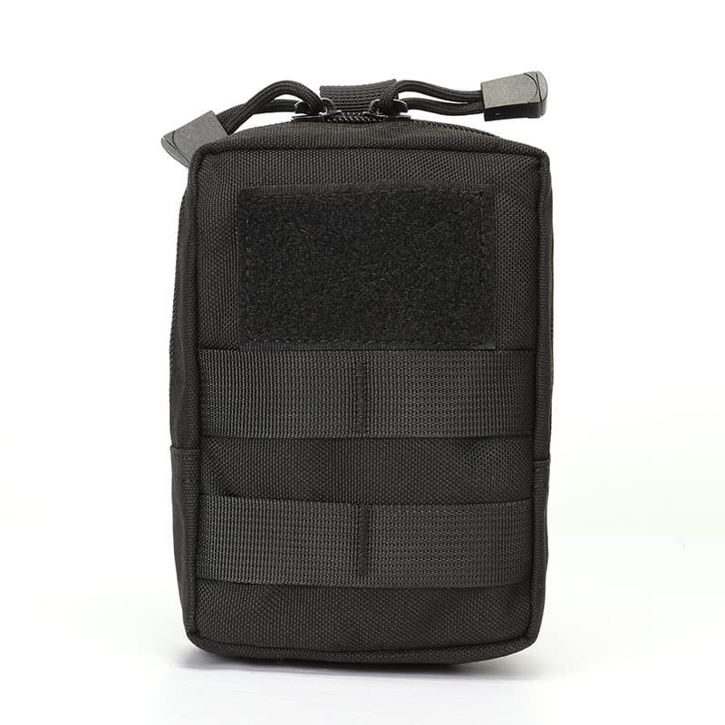 Outdoor Small Zipper Pouch Tactical Utility Pouch MOLLE System Accessory Bag Duty Bag Waist Pack