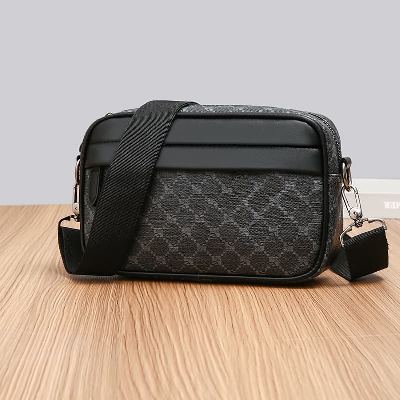 Cross-border new men's shoulder bag, crossbody bag, trendy brand workwear waist bag, casual backpack, men's chest bag, shoulder bag, men's bag