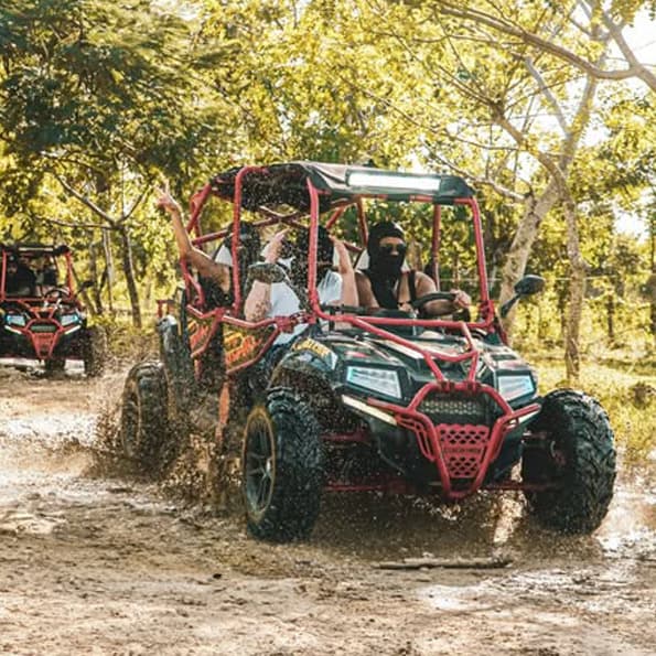 Factory Direct 400cc UTV 4-Seat Off-Road Buggy Four-Wheel All-Terrain Vehicle