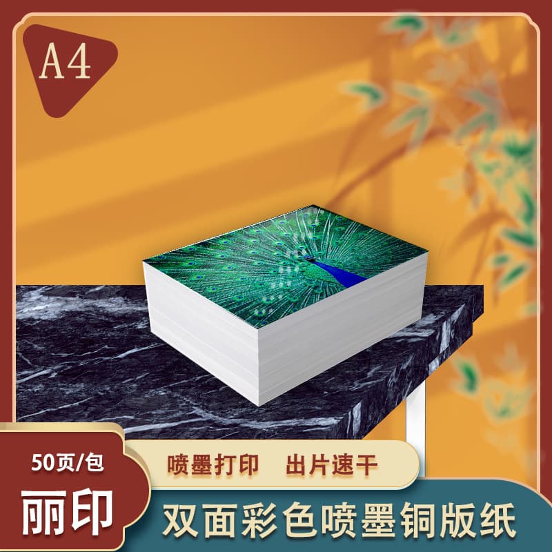 Inkjet Coated Paper Double-Sided High Gloss Matte Photo Paper Thickeneded 300g Card A4 Printing Paper Photo Paper Photo Paper