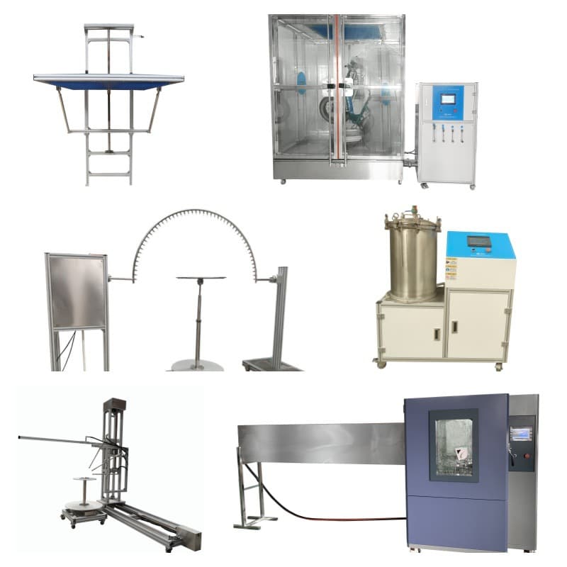 Tester Waterproof Testing Equipment Immersion Tank Swing Tube Rain Test Chamber Laboratory Drip Leakage Testing Machine