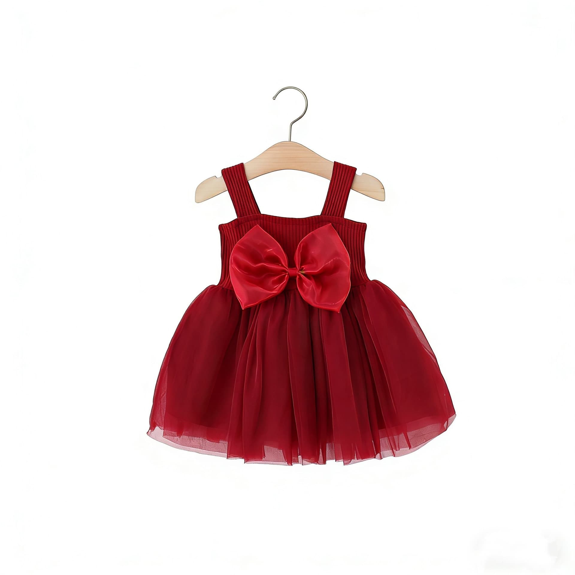 Girls Summer Dress New Style One-Year-Old Baby Girl Party Dress Birthday Catch Week Princess Dress Baby Strapless Dress