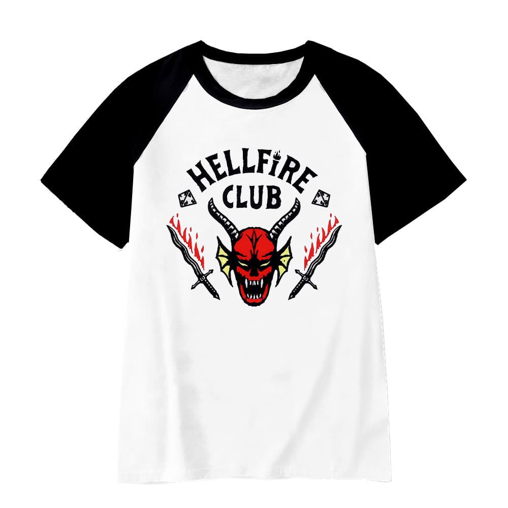 AliExpress TK Cross-border Personalized Cool Breathable T-Shirt American Movie Style Stranger Things 3D Digital Print Short Sleeve