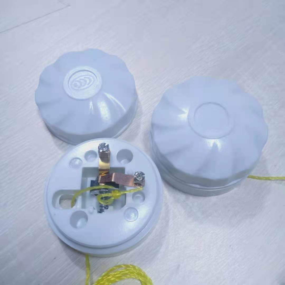 Indoor Household Pull Cord Switch Bathroom Manual Pull Rope Switch Wall Porcelain White Old-Style Round Pull Cord Switch