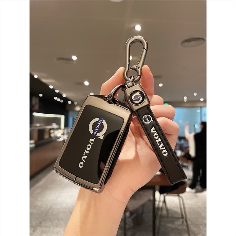 Metal Shell Key Case Cover for 2024 New Volvo S90 XC60 XC90 S60 XC40 V90