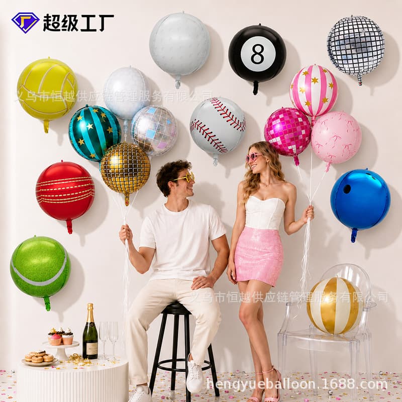 Office Culture Balloons - Various Designs For Events Decorations Including Confetti Balloons Foil Latex