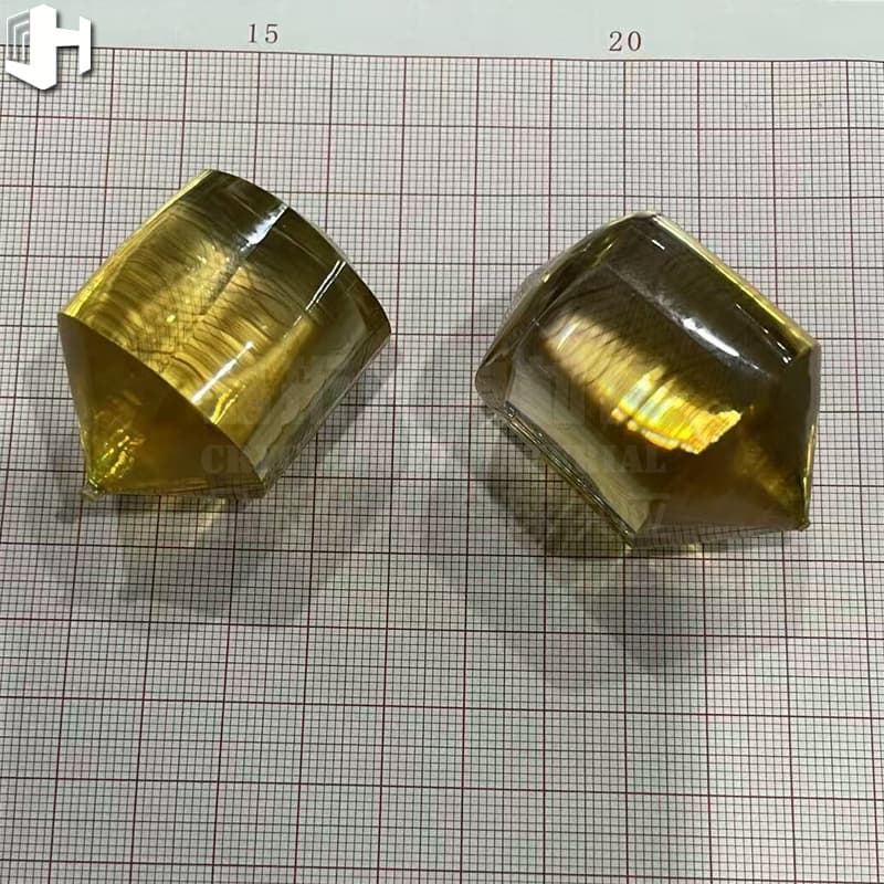 Jingheng Yttrium Vanadate (YVO4) single crystal substrate birefringent crystal for use in university research laboratories