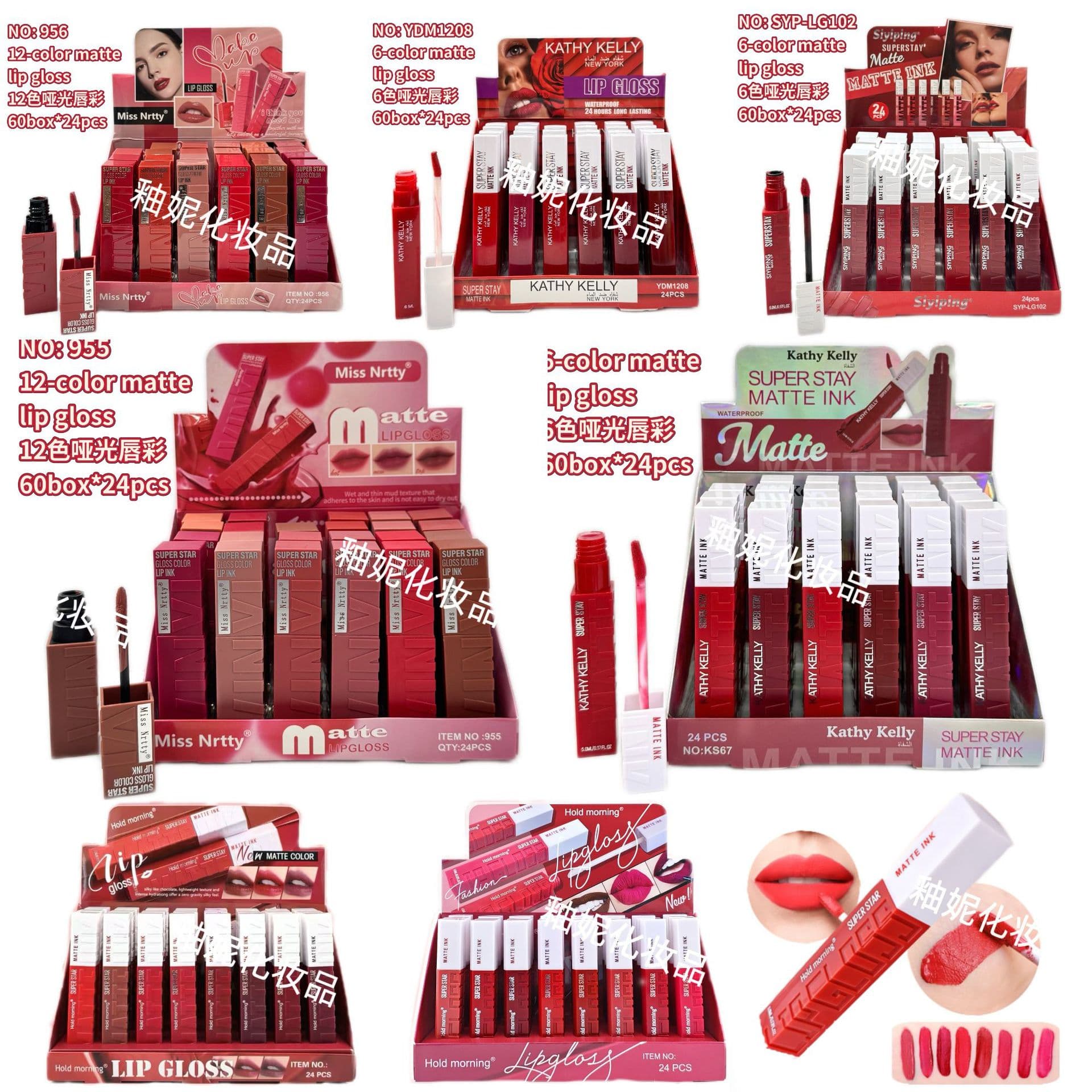 Miss Nrtty Velvet Matte Lip Gloss - Long-lasting, non-transferable, and non-sticky.