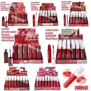 Cross-Border Trade Miss Nrtty Velvet Matte Lip Gloss Long-Lasting Non-Fading Non-Stick Cup Lip Gloss Lipstick