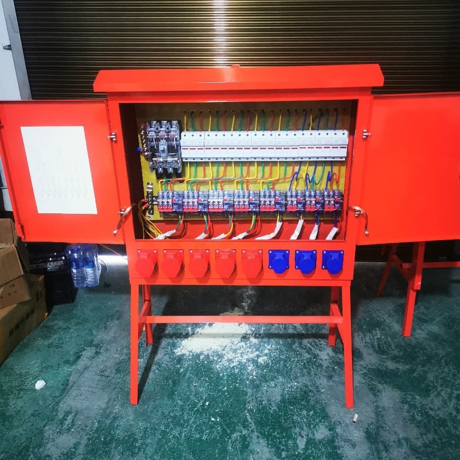 Outdoor waterproof temporary construction site primary, secondary, tertiary floor aviation industrial explosion-proof quick-connect socket distribution box