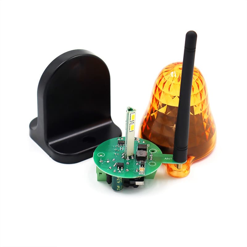 Universal 12V 24V 220V Outdoor LED Signal Alarm Light Strobe Flashlight Wall-mounted Door Opener Emergency