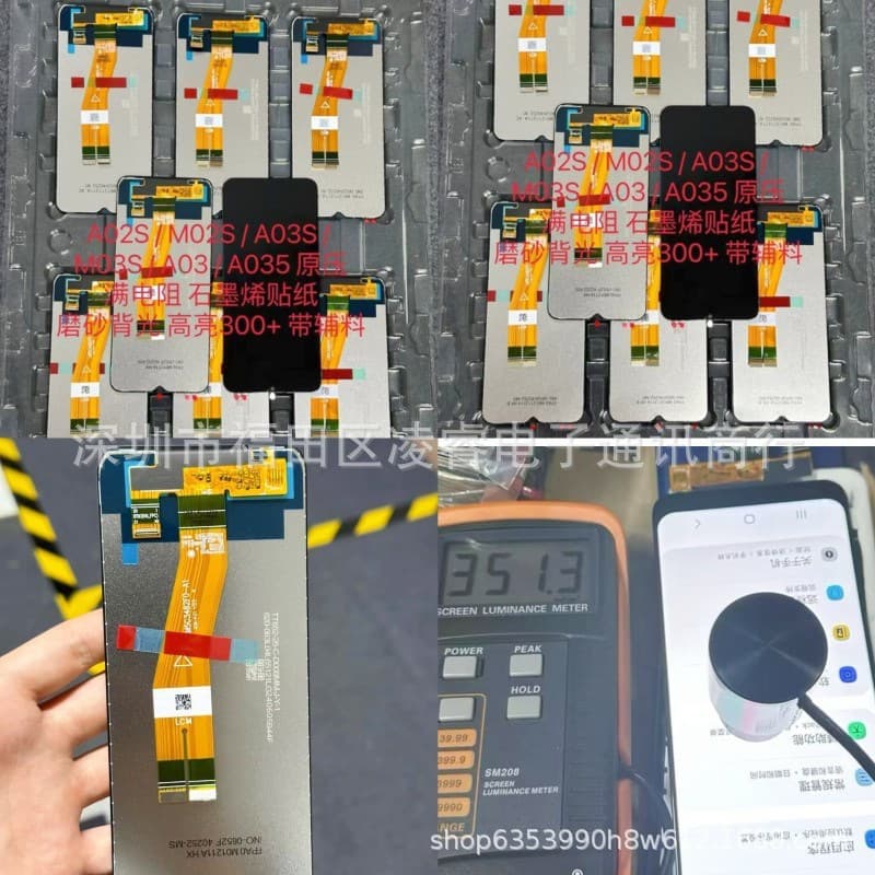 Compatible with Samsung A02S/A03S/A05S LCD Screen Assembly A04S LCD Display