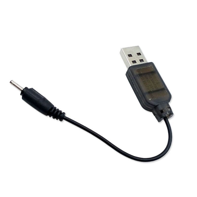 3.7V Charging Cable 2.0 Head USB Charging Cable with Protection Board, Light Off When Fully Charged
