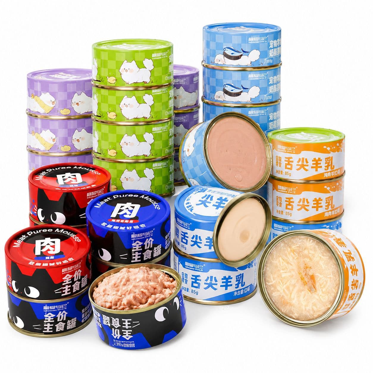 Adventure & It Cat Canned Food 85g Adult Kitten Wet Food Main Meal Mousse Can Cat Snack