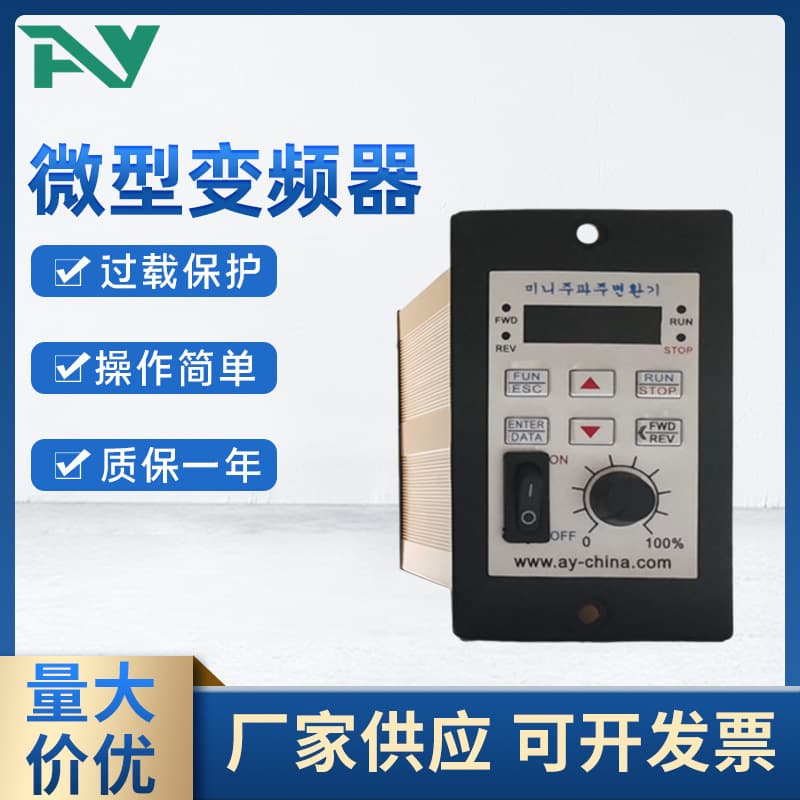 AiYan Micro Single-Phase Inverter AS02-4W General Purpose Inverter Speed Controller Inverter Manufacturer