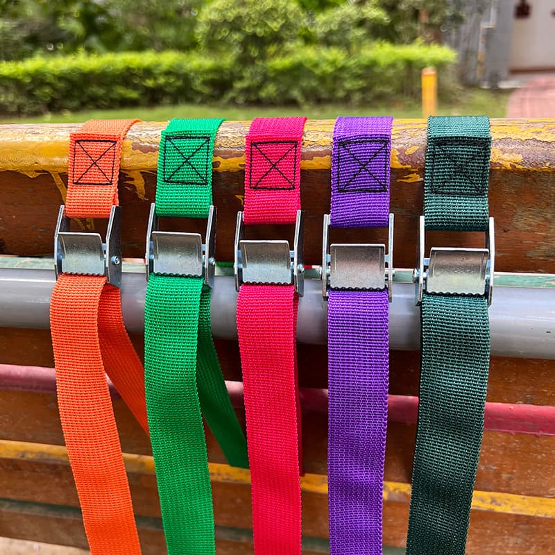 Factory Supply Luggage Straps with Auto-Buckle, Storage Cargo Ties, Press-Buckle Vehicle Use Thickened Tighteners and Rope Tensioners