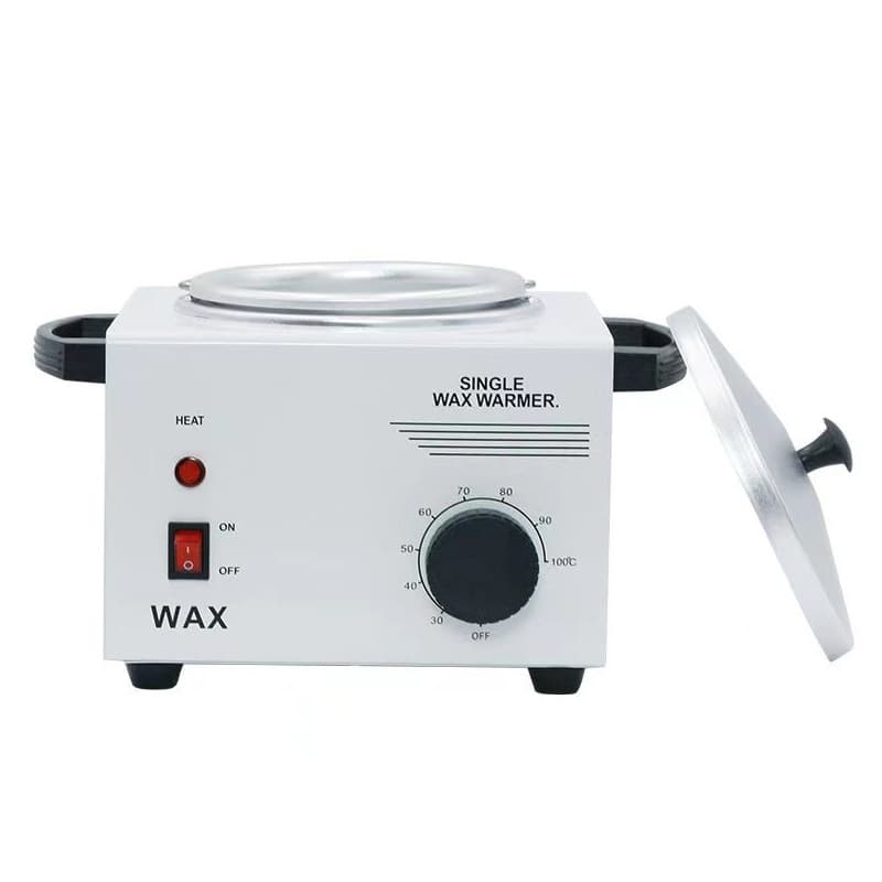 Single Furnace Wax Melter for Beauty Salon Hair Removal, One-Button Heating Single Pot Waxing Machine for Wax Therapy