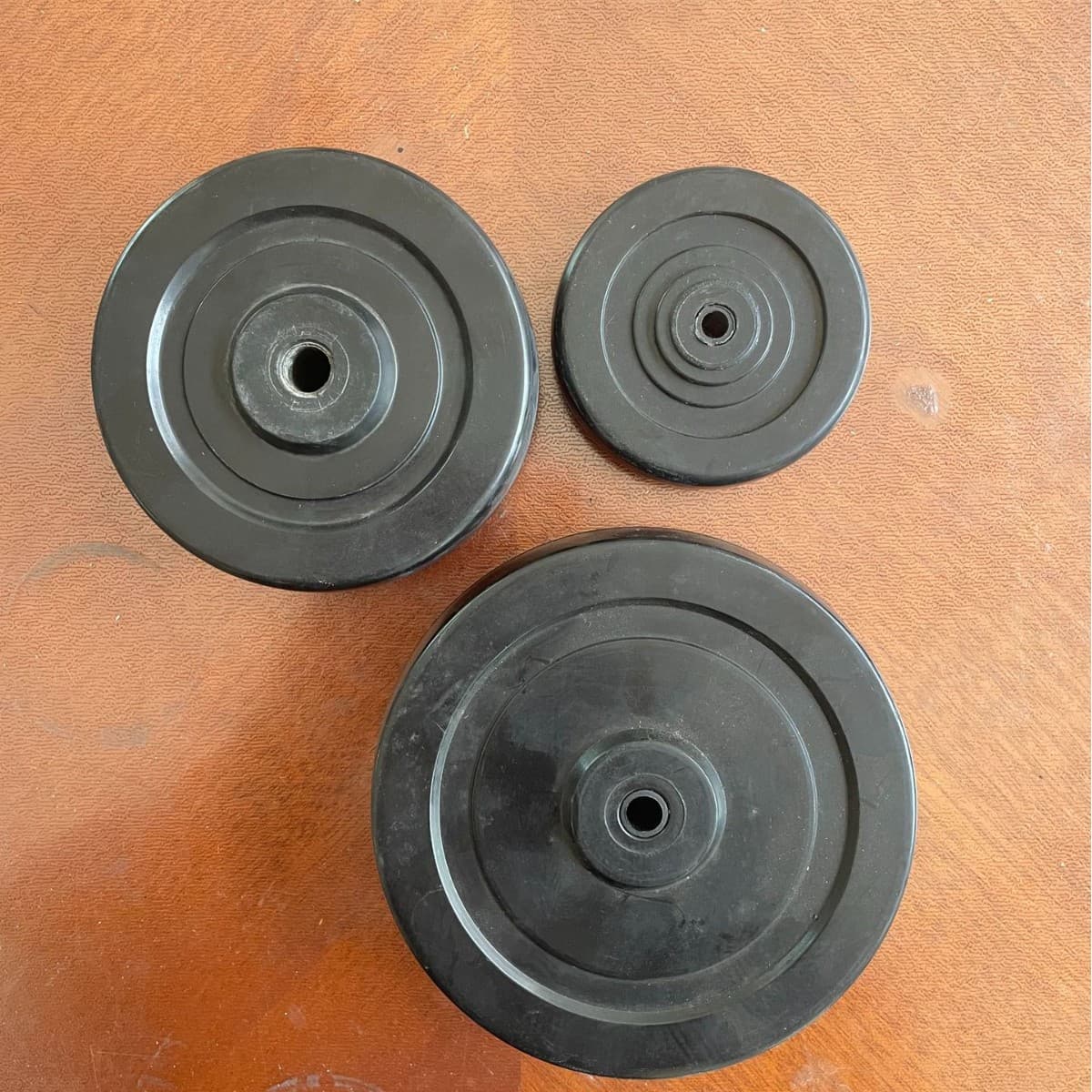 3, 4, 5-inch Rubber Wheels Width 1, 1.25-inch Hole 8 and 10mm Ready Stock Direct Shipping