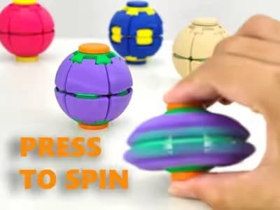 Amazon 3D Press and Rotate Stress Relief Ball Reduces Stress, Includes Installation Manual, Self-Installation