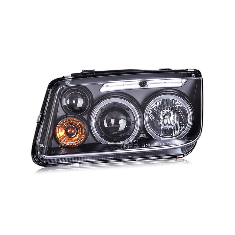 Special for Volkswagen Old Bora Headlight Assembly 99-05 Model Modified Angel Eye Lens Xenon Headlight Assembly