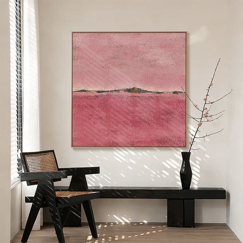French Retro Abstract Art Living Room Decorative Painting High-End Bedroom Mural Entryway Vintage Style Wall Art
