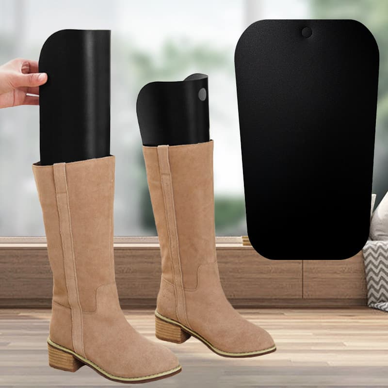 Long Boot Shaft Supports, Universal Plastic Black Anti-Collapse Inserts, Multiple Sizes Factory Wholesale Boot Shapers