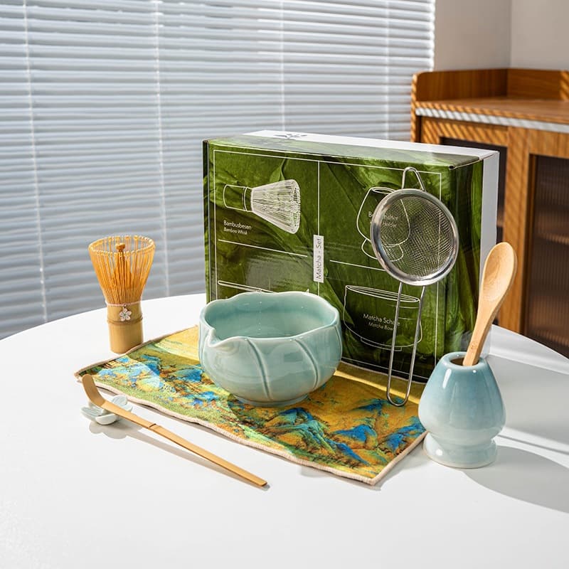 Matcha Kit Hyakbonrichi Matcha Brush Japanese Ceramic Matcha Set Song Dim Sum Matcha Brush Christmas Gift