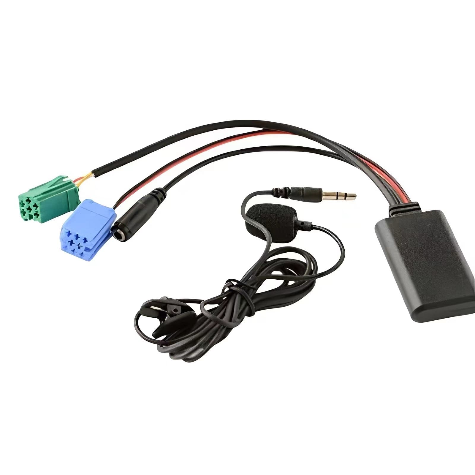 Suitable for Renault Cd Player Aux in Bluetooth Music Receiver 6+8Pin+Mic Bluetooth Phone