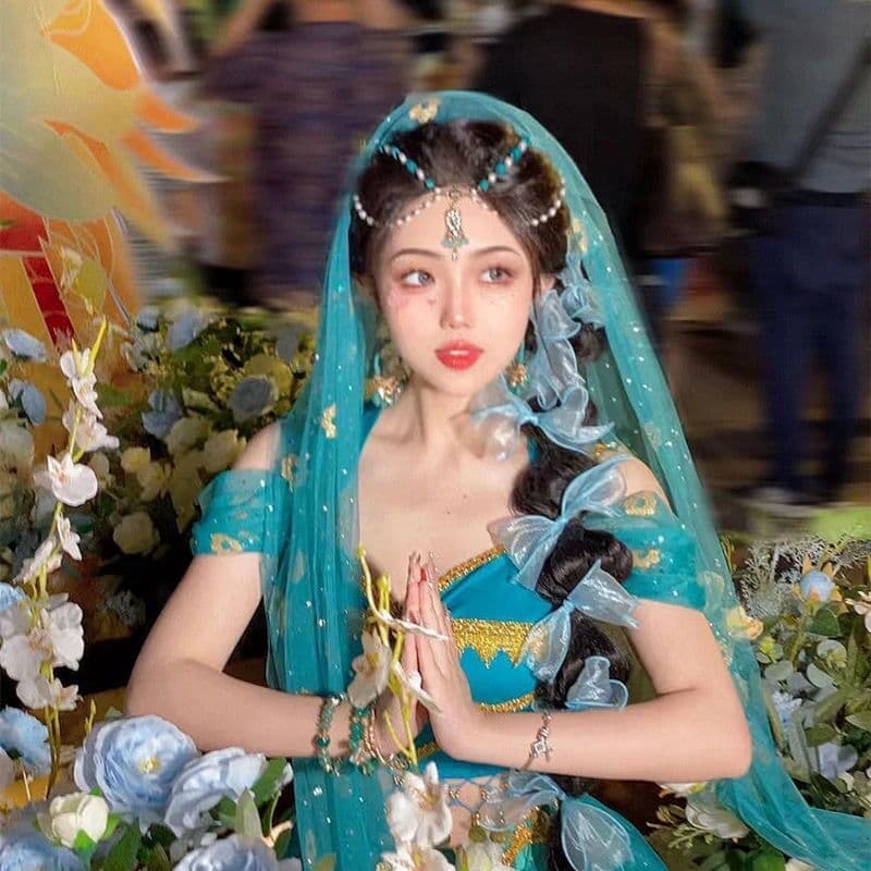 Hani Princess Bride Fairy Eye Makeup Gel Glitter Stars Collarbone Stickers Face Decoration Children's Makeup